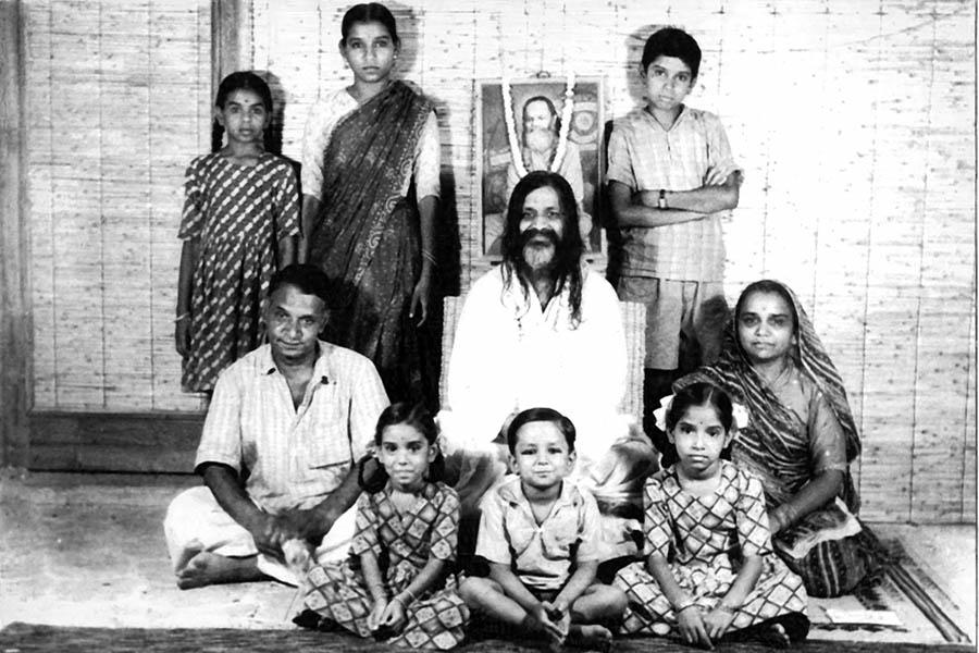 Girish Ji's family in Rishikesh In 1965 summer Girish Ji's family has visited Rishikesh to meet His Holiness Maharishi Mahesh Yogi Ji. Maharishi Ji was very happy to see Girish Ji and asked his father to leave Girish with him. Naturally Girish Ji Girish Ji's father and family did not agree because he was very young. 
